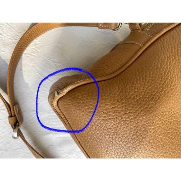 Rossi & Caruso Real Leather Satchel Bag. - Picture 13 of 14